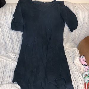 Spirithouse black 100% cotton dress